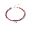 2021 Summer Bohemia Simulated Pearl Necklaces&Pendants Stripe Colorful Cloth Short Collares Women Chokers Jewelry Gifts