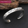 2020 Thai 925 Sterling Silver Bangle Men Jewelry Natural stone Buddha Mantra Bracelet Bangle Women Classic Gift Fine Jewelry B5