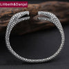 2020 Thailand 925 Sterling Silver Bangle Men Jewelry Punk Snake Opening Bracelet Bangle Women Gift Fine Jewelry loom band B10