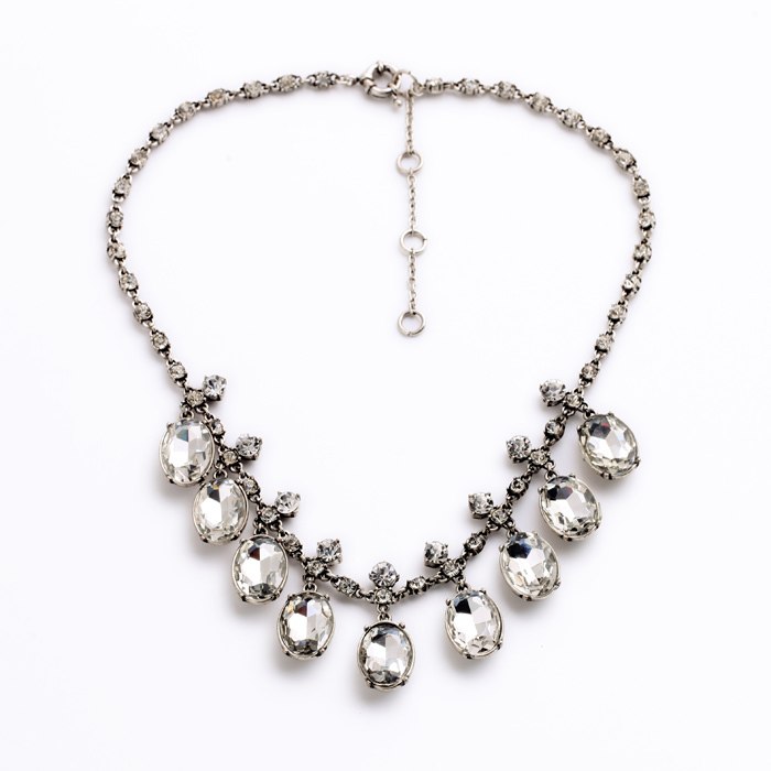 2020 Top Fashion Limited Collares Maxi Necklace Collier Fashion Design Round Crystal Necklace Charm Jewelry For Women Party