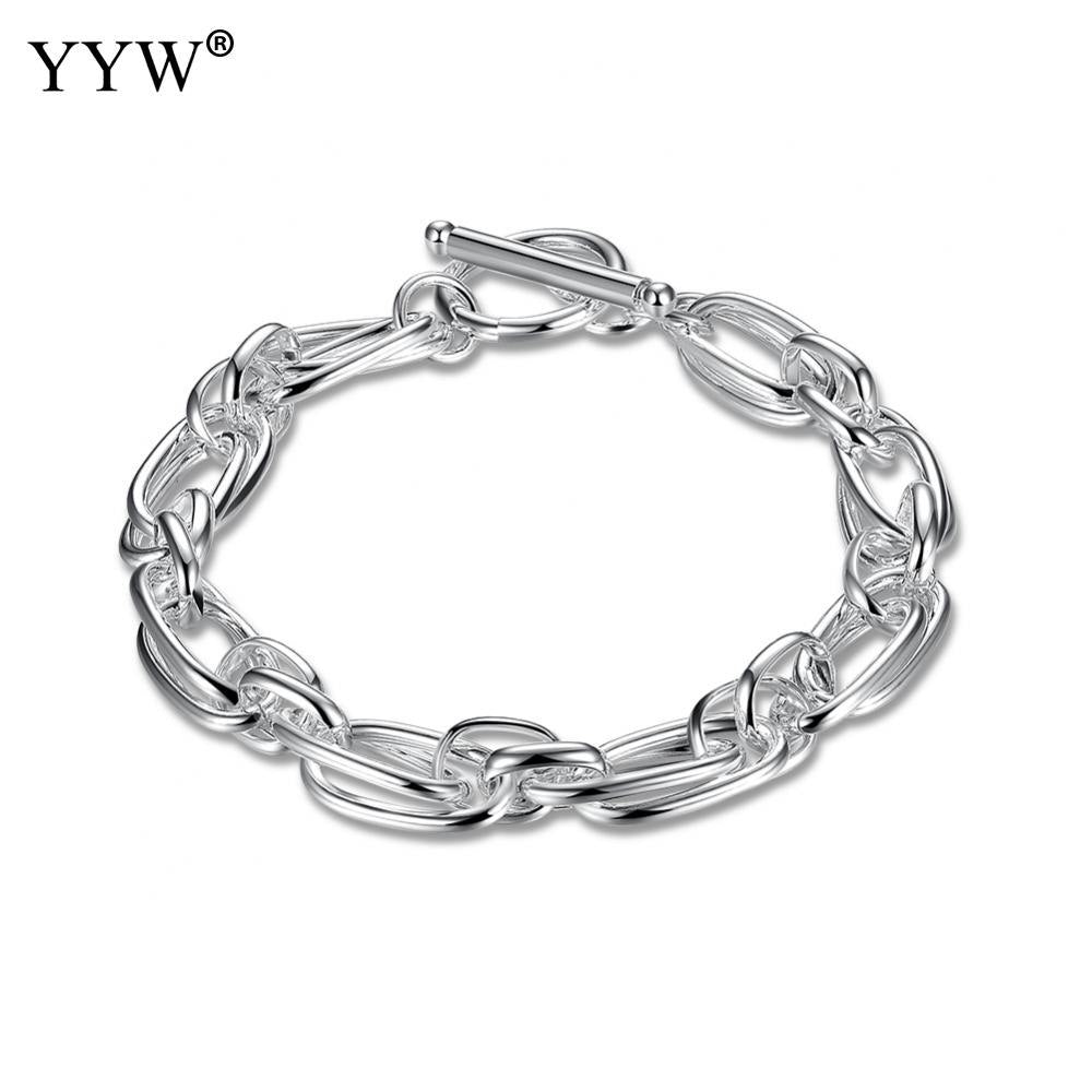 2020 jewelry silver plated jewelry charm bracelet women fine fashion bracelet top quality   and retail