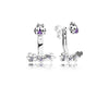 2020 100% 925 Sterling Silver Enchanted Crown Earring Studs fit DIY Original Charms Earrings Women jewelry Christma gift