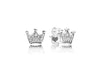 2020 100% 925 Sterling Silver Enchanted Crown Earring Studs fit DIY Original Charms Earrings Women jewelry Christma Gift