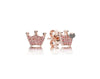 2020 100% 925 Sterling Silver Enchanted Crown Earring Studs fit DIY Original Charms Earrings Women jewelry Christma gift