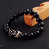 2020 Amber Natural Round 8mm / 10mm / 12mm / 14mm Stone Agate Beads Bracelet For Men Women Classic Agate Bracelet For Men Women