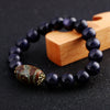 2020 Amber Natural Round 8mm / 10mm / 12mm / 14mm Stone Agate Beads Bracelet For Men Women Classic Agate Bracelet For Men Women