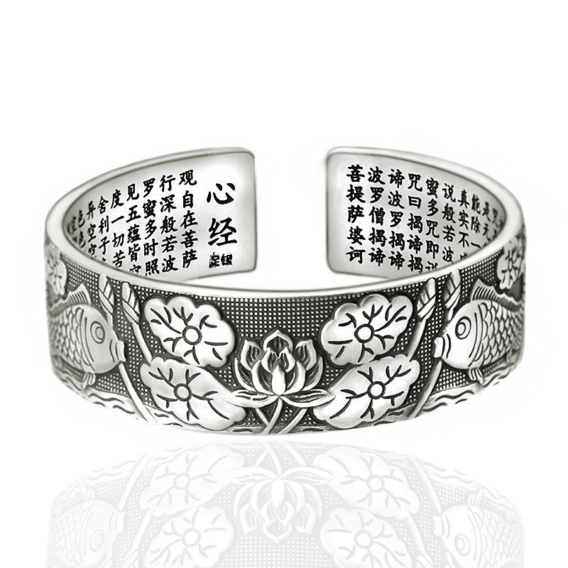 2020 Armbanden Voor Vrouwen Character Lady National Wind Product Fine Jewelry Batch Faya Light Jackfruit Sutra Lotus Bracelet