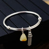 2020 Armbanden Voor Vrouwen Women Bracelet Beeswax Bracelet S925 Inlaid Amber Women Fringe Living Circle Can Be Smoked Pull