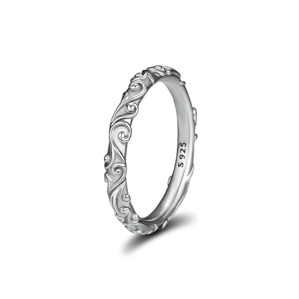 2020 Autumn High Quality 925 Sterling Silver Regal Beauty Finger Rings for Women Wedding Original Jewelry Making Promotion