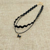 2020 Charm Fashion Style Choker Necklace Black Lace Leather Velvet Strip Women Collar Party Jewelry Neck Accessories Chokers