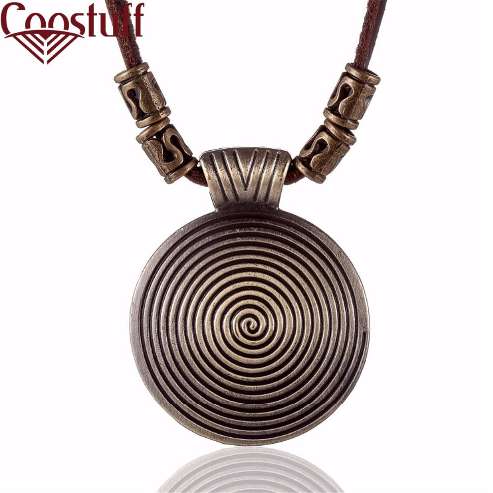 2020 Chokers Vintage Women Jewelry choker necklace colar Long Genuine Leather statement necklace Woman collier kolye collares