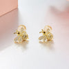 2020 Cute Animal BEE Stud Earring Jewelry Luxury Style 3 Colors 925 Sterling Sliver Bee Ear Earrings For Women Gift