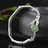 2020 Direct Selling Rushed Women Bangle Original Design Fine 999 Sterling Jewelry Handmade Fashion Lady Hetian Flower Bracelet