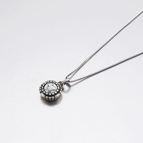 2020 Direct Selling Offer Pendant Necklaces Trendy Party Colares Jewelry 925 Sterling Round Necklace For Women