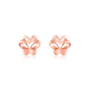 2020 Drop Shipping New Beautiful Fashion 18K Gold Earrings Fashion Jewelry Cute AU750 Butterfly Stud Earrings For Women 0.59G