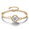 2020 European Fashion New AAA Crystal Bracelet Charm Women Party Exquisite Gift Jewelry for Women Accessory