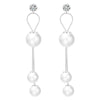 2020 European New Fashion Charm Bride Pearl Earrings Simple Design Beautiful Birthd Party Gift Jewelry