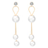2020 European New Fashion Charm Bride Pearl Earrings Simple Design Beautiful Birthd Party Gift Jewelry