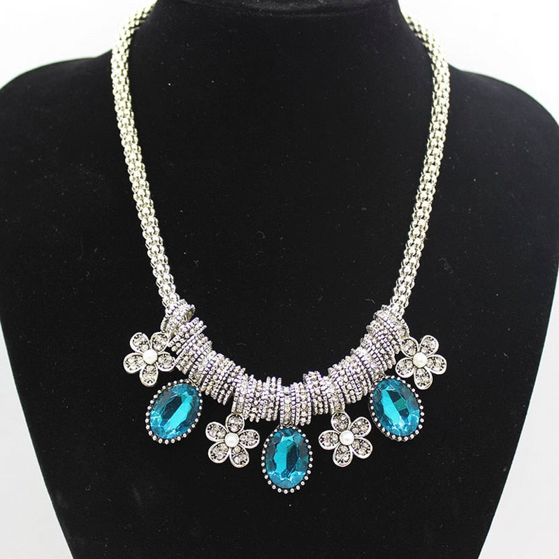 2020 Fashion Europe New Personality Crystal Necklace Charm Women Birthd Prom Party Fine Handmade Jewelry Gift