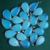 2021 Sell Good Quality Natural Opal Opalite stone water drop charms pendants jewelry 50pcs/lot  Free