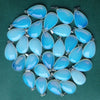 2021 Sell Good Quality Natural Opal Opalite stone water drop charms pendants jewelry 50pcs/lot  Free