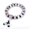 2020 Fashion Natural Stone Amber Bracelets For Women Men Rose Quart Tiger Eyes Agates Beads Yoga Bracelets Pulseira Masculina