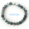 2020 Fashion Natural Stone Bracelets For Women Men Tiger Eyes Rose Quart Amethyst Agate Bead Yoga Bracelets Pulseira Masculina