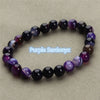 2020 Fashion Natural Stone Bracelets For Women Men Tiger Eyes Rose Quart Amethyst Agate Bead Yoga Bracelets Pulseira Masculina