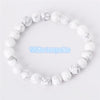 2020 Fashion Natural Stone Bracelets For Women Men Tiger Eyes Rose Quart Amethyst Agate Bead Yoga Bracelets Pulseira Masculina