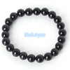 2020 Fashion Natural Stone Bracelets For Women Men Tiger Eyes Rose Quart Amethyst Agate Bead Yoga Bracelets Pulseira Masculina