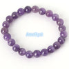 2020 Fashion Natural Stone Bracelets For Women Men Tiger Eyes Rose Quart Amethyst Agate Bead Yoga Bracelets Pulseira Masculina