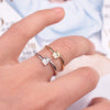 2020 Fashion New Women Arrow Ring Party Wedding Jewelry Silver Gold Color Engagement Rings For Women Gift