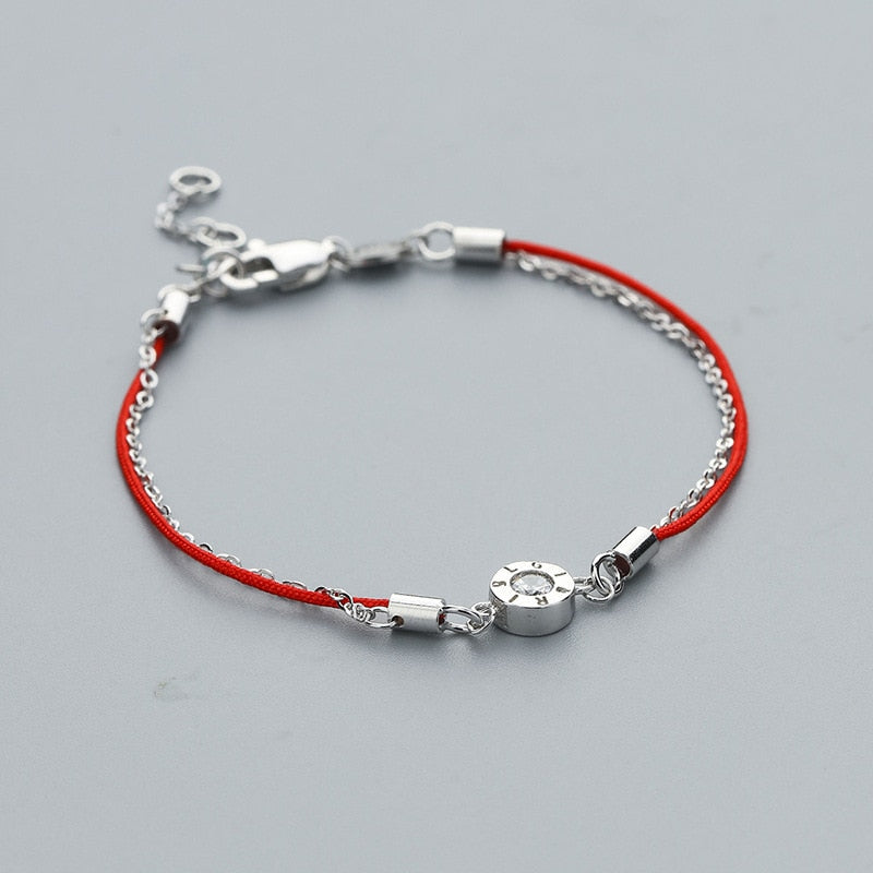 2020 Fashion Style Cubic Zirconia 925 Sterling Silver Charm Bracelets & Bangles Original Design Crystal Jewelry Gift For Women