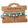 2020 Fashion Vintage Shell Anklet Beads Starfish Turtle Anklets For Women Handmade Sandal Statement Bracelet Foot Boho Jewelry