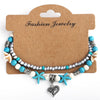 2020 Fashion Vintage Shell Anklet Beads Starfish Turtle Anklets For Women Handmade Sandal Statement Bracelet Foot Boho Jewelry