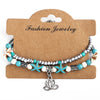 2020 Fashion Vintage Shell Anklet Beads Starfish Turtle Anklets For Women Handmade Sandal Statement Bracelet Foot Boho Jewelry