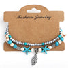 2020 Fashion Vintage Shell Anklet Beads Starfish Turtle Anklets For Women Handmade Sandal Statement Bracelet Foot Boho Jewelry