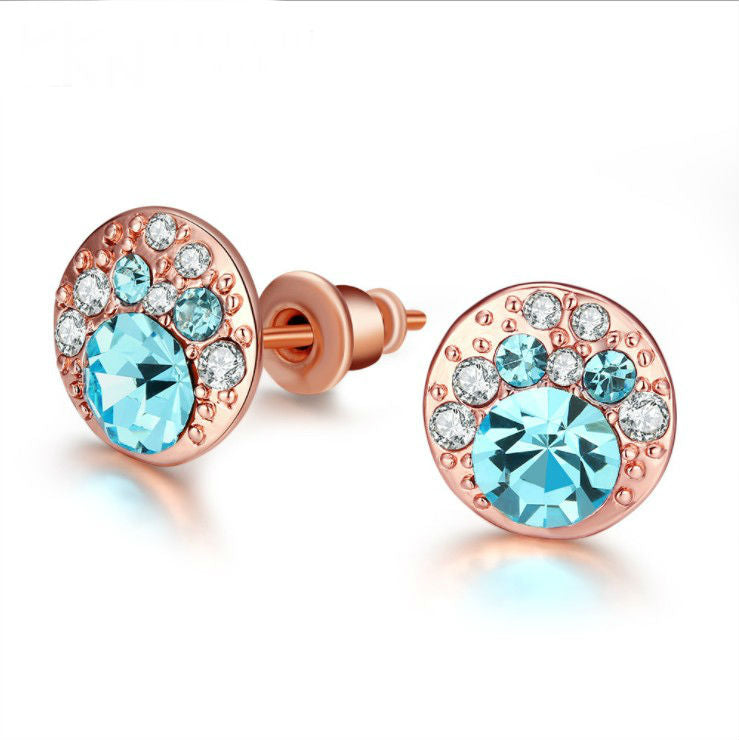 2020 Fashion jewelry Crystal heart pendant eardrop earrings Crystal from Swarovski ELEMENTS for Mother's D women gifts