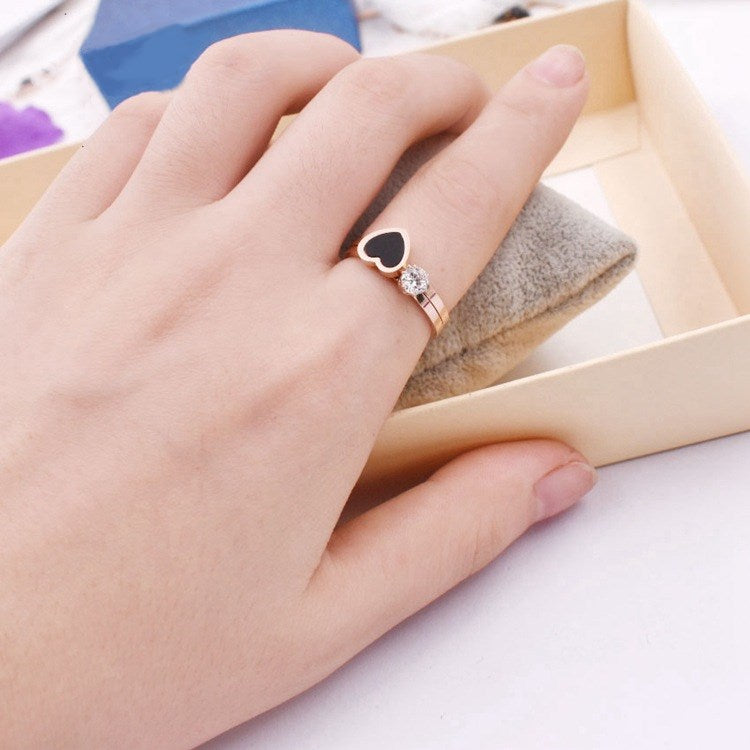 2020 Hot Fashion jewelry European colorful RING RING Crystal from Swarovski Simple Temperament Woman gifts