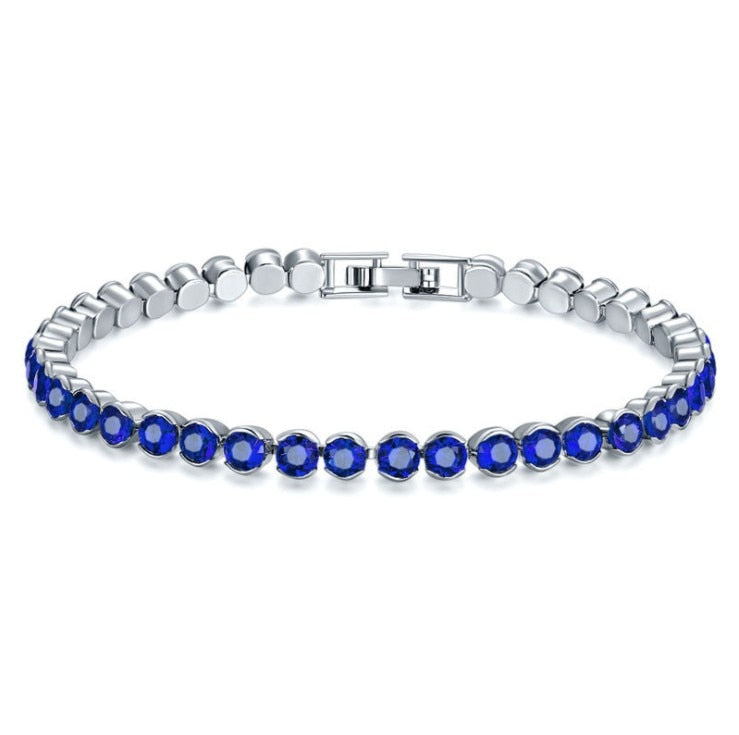 2020 Hot Luxury 8-color round bracelet female cross-border bracelet bracelet Crystal from Swarovski Fit DW for Women Party