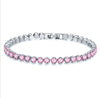 2020 Hot Luxury 8-color round bracelet female cross-border bracelet bracelet Crystal from Swarovski Fit DW for Women Party