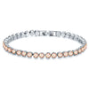 2020 Hot Luxury 8-color round bracelet female cross-border bracelet bracelet Crystal from Swarovski Fit DW for Women Party