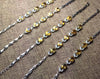 2020 Hot New Fashion 925 silver Amethyst moonstone inl Opening Bracelet Grape stone Women Citrine Jewelry Gift Women Bracelets