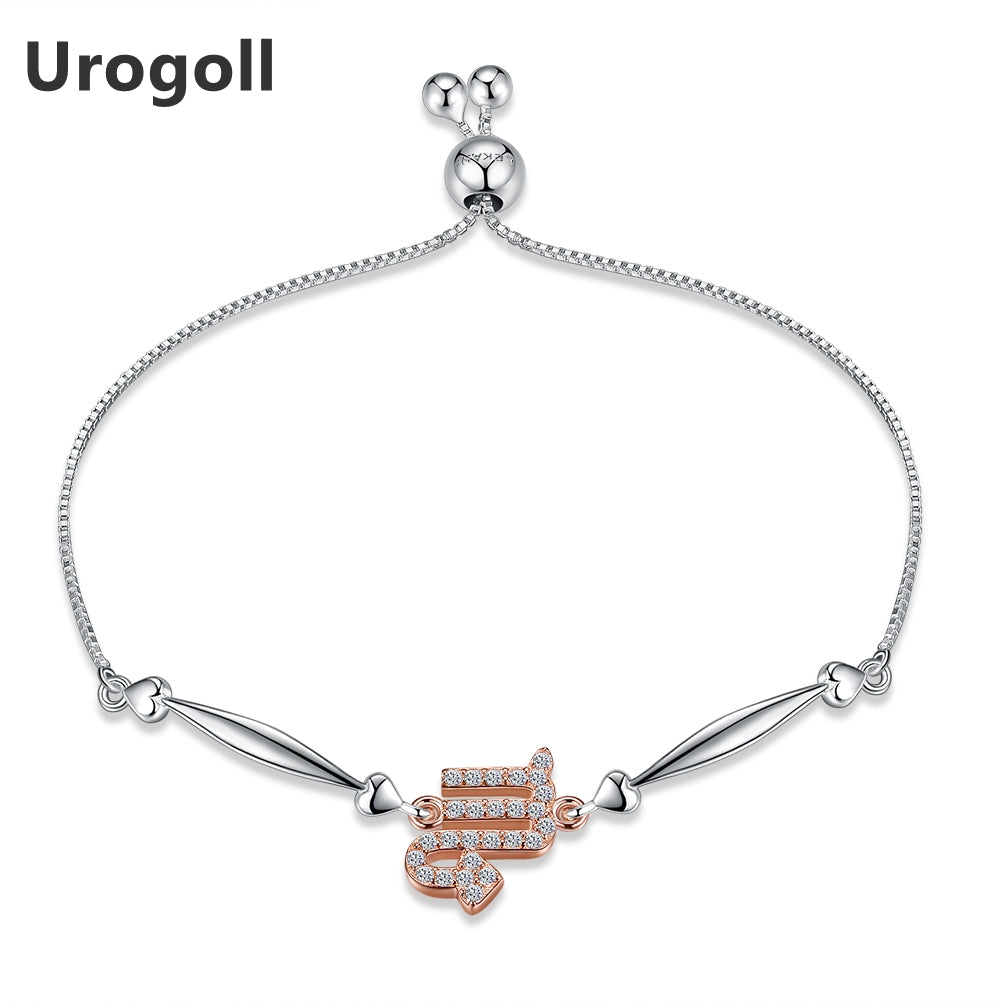 2020 Hot Sale 925 Sterling Dazzling Silver Strand Constellations of Scorpio Bracelet Bracelet Women Sterling Silver Jewelry Gift