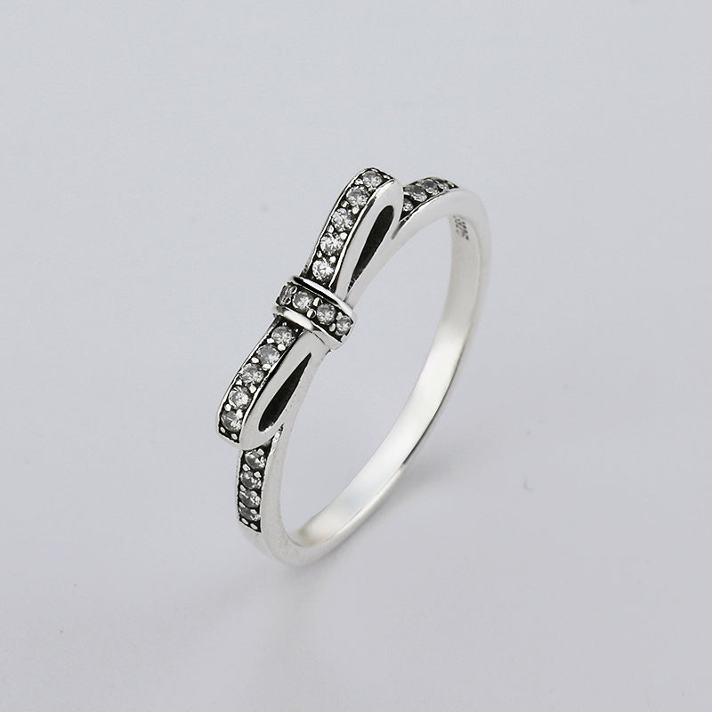 2020 Hot Sale Fashion jewelry Real Pave Setting Compatible With Original Plant Trendy Sale Authentic 925 Sterling Finger Ring