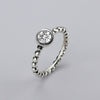 2020 Hot Sale Fashion jewelry Real Pave Setting Compatible With Original Plant Trendy Sale Authentic 925 Sterling Finger Ring