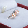 2020 Hot Sale Personality Fashion Pearl Clip Earrings Birthd Prom Party Charm Girl Crystal Accessories Gift