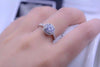 2020 Hot Sale Real Pave Setting Compatible With pan Plant Trendy Sale Authentic 925 Sterling Finger Ring Jewelry Fine