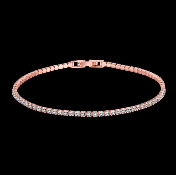 2020 Hot Sale   Charm Bracelet 2 Colors Crystal from Austrian Bracelet for Women Fine Jewelry as Party Gifts