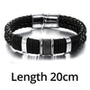 2020 Hot Selling Handmade Genuine Leather Weaved Double Layer Man Bracelets Casua Bicycle Motorcycle Delicate Co Men Jewelry